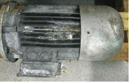 Aluminum motor after 4 months of work